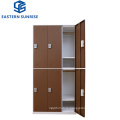 Steel Bedroom Wardrobe Cabinet 6 Door Changing Room Metal Locker